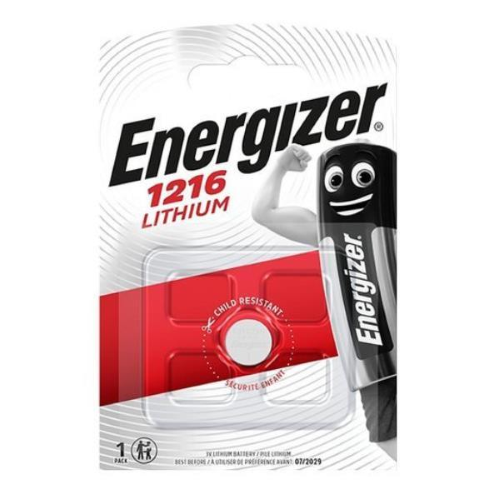 ENERGIZER CR1216 LITHIUM BATTERIA A BOTTONE AL LITIO 3 V CONF 1 Pz.